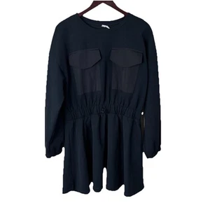 Mini Vestido Anthropologie Daily Practice Wear Now Negro Para Mujer Talla Mediana - Imagen 1 de 5