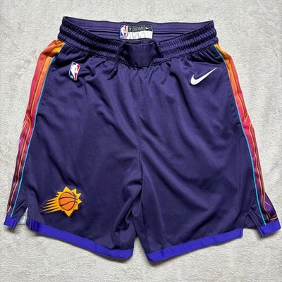 Nike Phoenix Suns Shorts Mens L 38 Purple City Edition 2024 Swingman Engineered - Image 1 of 4