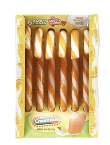 Orange Creamsicle Zuckerstangen - 2,64oz (6 Stück) (2) - Bild 1 von 2