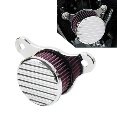 Red Air Cleaner Intake Filter For Harley Touring Road King Electra Street Glide - Image 1 of 4