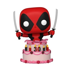 Funko 54654 POP Marvel: Deadpool 30th- Deadpool in Cake - Imagen 1 de 3