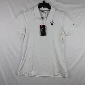 Northwestern Wildcats Shirt Damen Medium NCAA Golf Polo UPF 30 Under Armour - Bild 1 von 17