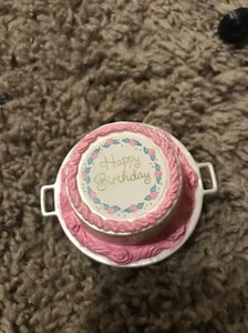 Vintage Birthday Cake Accessory Barbie #3388 - Picture 1 of 2
