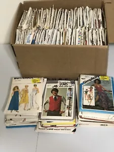 Konvolut 126 Vintage Schnittmuster ALLE 80er McCalls Simplicity Butterick UNGEPRÜFT - Bild 1 von 9