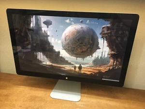 Apple Thunderbolt Display A1407 27" LCD Monitor 27-inch 2560x1440 IPS LED TFT - Picture 1 of 21