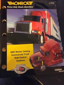 2001 Monroe Heavy Duty Shock Absorber Master Catalog HD-0201 - Foto 1 di 2