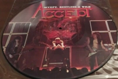 Accept – Restless & Wild LP Album, Picture Disc HMI PD 6 UK 1982 - Immagine 1 di 4