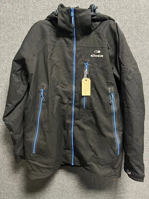 Eider Kirkwood Wintersport Functional Jacket Black Large TD023 LL 02 — 第 1/4 张图片