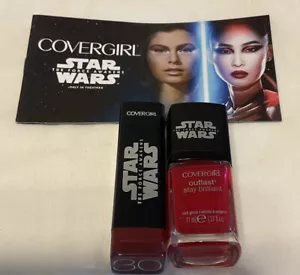 Star Wars Covergirl Makeup Lips, Nail And Advertising Items, The Force Awakens - Picture 1 of 3