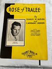 1935 Vintage Sheet Music Rose of Tralee autorstwa Glover & Spencer.