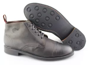 Botas de cuero gris carbón ALLEN EDMONDS 'Patton' para hombre talla US 12 - D - Imagen 1 de 5