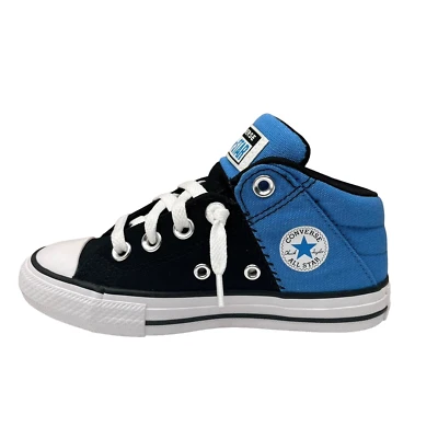 匡威 Converse Chuck Taylor All Star 小男孩懒人鞋 13 码皇家蓝色/黑色 — 第 1/4 张图片
