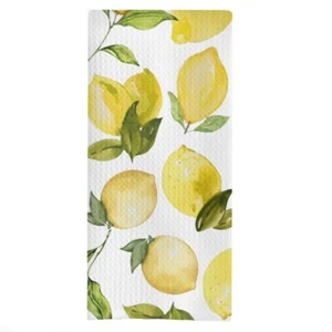 Lemon Kitchen Towels Lemon Dish Towels Lemon Tea Towels for Kitchen Summer Ye... - Picture 1 of 5