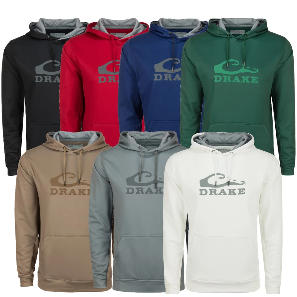 Drake Waterfowl Stacked Logo Hoodie - Image 1 of 1