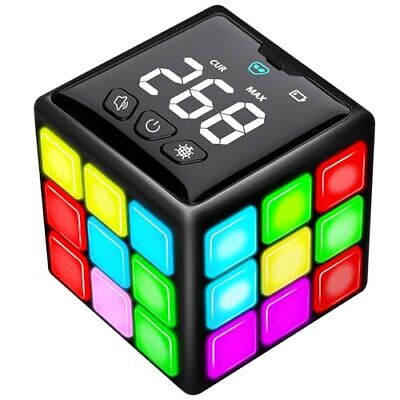  Rechargeable Game Handheld Cube, 15 Fun Brain & Memory Game with Score 