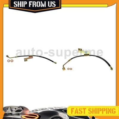 Conjunto dianteiro linha de mangueira de freio 2x para Chevrolet Express 2500 1996-2002 - Imagem 1 de 4