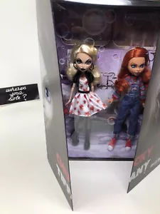 Chucky and Tiffany Monster High Skullector Set 2 bambole creazioni Mattel nuovo - Foto 1 di 24