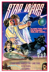 Impresión de póster de película Star Wars - Imagen 1 de 2