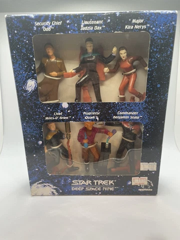 STAR TREK DEEP SPACE NINE Applause SET OF6 ODO DAX KIRA NERYS OBRIEN QUARK SISKO Cover