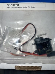 E-flite 7.6-Gram Sub-Micro Digital Tail Servo [EFLRDS76T] • - Picture 1 of 1
