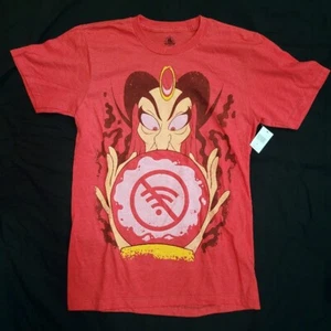 Disney Parks Aladdin's Jafar Red T-Shirt - Small Adult - New With Tags - Picture 1 of 2