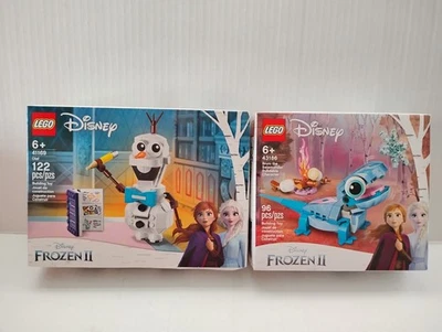 LEGO 41169 Disney Frozen II Olaf y 43186 lote de 2 *cajas dañadas Foto 1 de 4