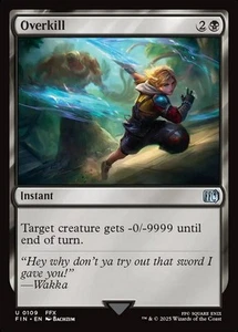 Overkill - FINAL FANTASY (FIN) MTG - (Near Mint NM) - Picture 1 of 1