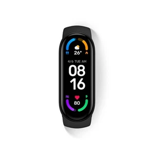 Xiaomi Mi Band 6 Smartband czarny - w idealnym stanie, Bluetooth 5G towar B - Zdjęcie 1 z 2
