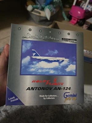 1:400 GeminiJets GJPOT510 Polet Cargo Airlines Antonov AN-124 Diecast Edición Limitada Foto 1 de 4
