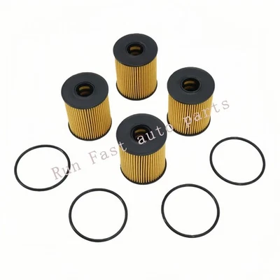 For Fiat 124 Spider 17-20 Fiat 500L 14-20 All Engine Set of 4 Engine Oil Filter - Imagem 1 de 4