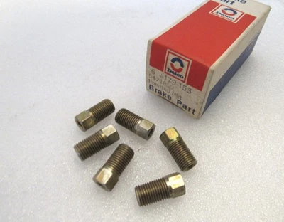 NOS 1955-75 Chevy Pontiac Olds Z28 GTO 442 Brake Line Brass Fitting GM 5471859 - Image 1 of 4