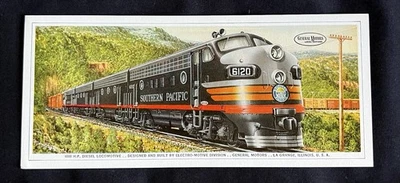 6000 H.P. Diesel Locomotive Southern Pacific Company - Image 1 of 2