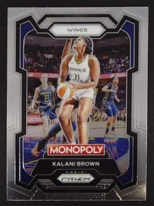 2024 Panini Basketball Prizm Monopoly WNBA Kalani Brown #47 Dallas Wings - Picture 1 of 10