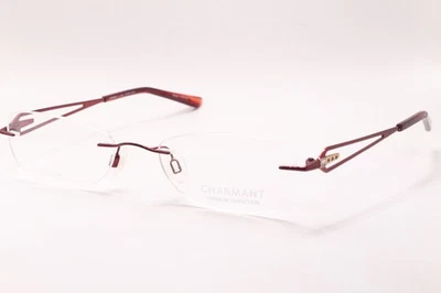 NUEVAS GAFAS ENCANTADORAS TITANIUM PERFECTION CH10933 ROJAS AUTÉNTICAS 52-19 Foto 1 de 4