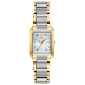 CITIZEN EW5554-58D Bianca Eco-Drive Diamond Accent Two-Tone Stainless Watch $495 - Picture 1 of 2