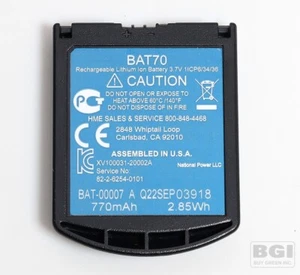 HME BAT70 Battery For NEXEO HDX HS7000 Drive Thru Intercom Wireless Headset - Picture 1 of 11