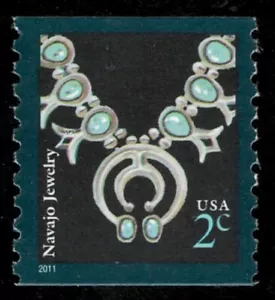 US. 3758B. 2c. American Navajo Necklace Coin Single. MNH. 2011. - Picture 1 of 1