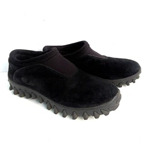 Salomon Contagrip CX slip on Trail Shoes Men's Size 11 Black Suede - Picture 1 of 13
