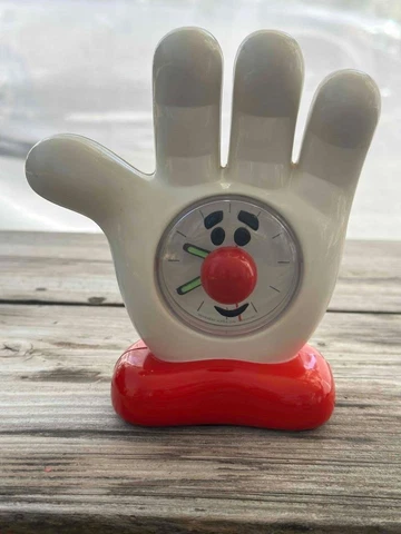 General Mills HAMBURGER HELPER Helping Hand Alarm Clock TESTED And WORKING Cover