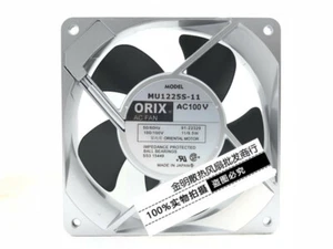 ORIX 12025 12CM MU1225S-11 100V 11/9.5W aluminum frame ball bearing AC fan - Picture 1 of 2