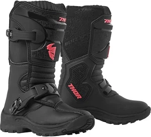 2025 Thor Kid's Mini Blitz XP Boots - Motocross Dirt Bike MX ATV - Picture 1 of 5