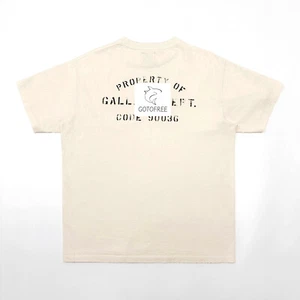 CAMISETA GOTOFREE NUEVA ALBARICOQUE GDEP ANGUSTIADA PLAYA CALIFORNIA CAMISETA CORTA HOMBRE - Imagen 1 de 5