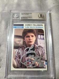 Corey Feldman Signed Goonies "Mouth" Card **dedication Removed - Picture 1 of 7