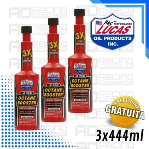 Additivo benzina ottani pulizia iniettori per moto auto octane booster x3 444 ml - Imagen 1 de 4