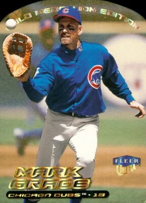 2000 Ultra Gold Medallion Mark Grace 91 Cubs - Image 1 of 2