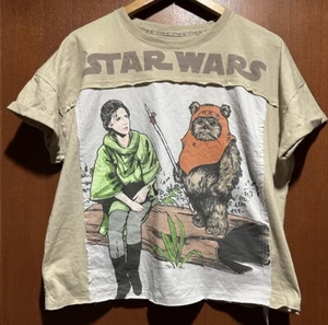 Disney Parks Star Wars Womens Leia Wicket 40th Return Of The Jedi Shirt Size M - Picture 1 of 9