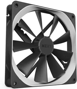 NZXT AER F 120mm RF-AF120-B1 Winglet Blades Fluid Dynamic Bearings PWM Airflow - Picture 1 of 1