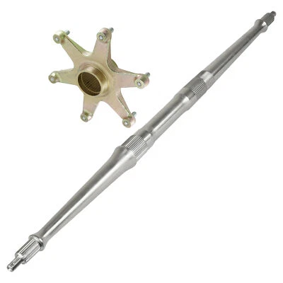 Eje trasero con cuello de eje de piñón para Yamaha Warrior 350 YFM350 1989-2004 Foto 1 de 4