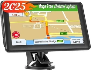 Semi Truck Gps Commercial Driver Big Rig Accessories Navigation System Trucker - Picture 1 of 9