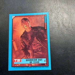 11d T2 Terminator 2 Sticker 1991 Topps #30 Arnold Schwarzenegger - Picture 1 of 2